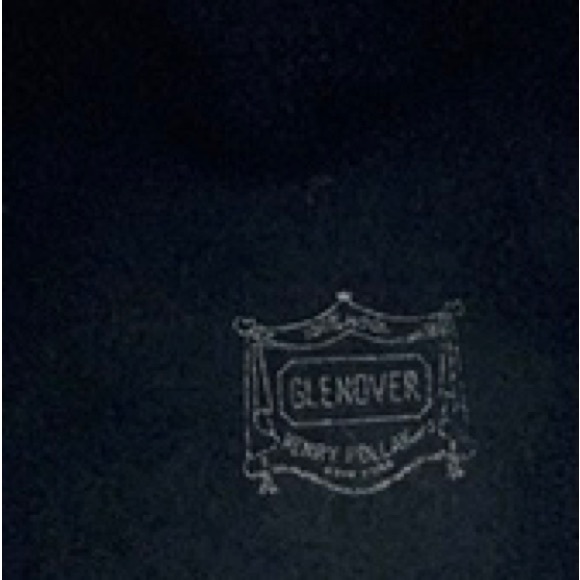 Vintage Midcentury Glenover Henry Pollack Black Wool Feather Cloche Bucket … - Picture 9 of 9